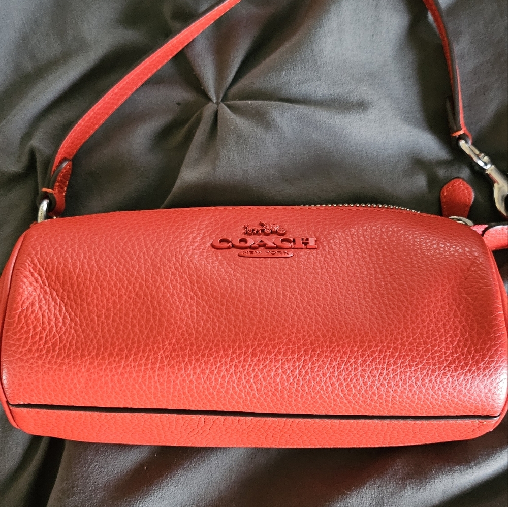 Coach Lolita Barrel Bag, Red